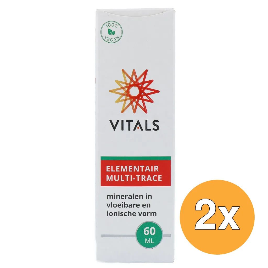 2x Vitals Elementair Multi-Trace (60 ml)