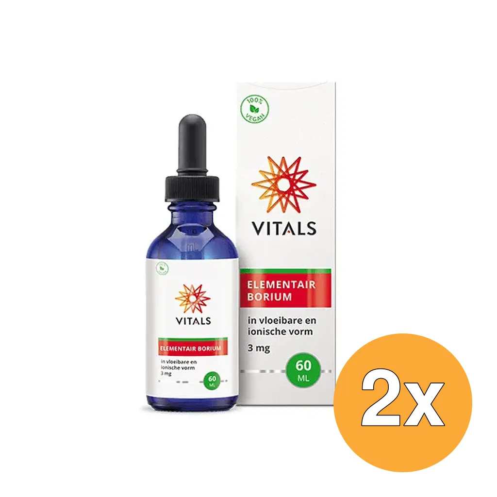 2x Vitals Elementair borium (60 ml)