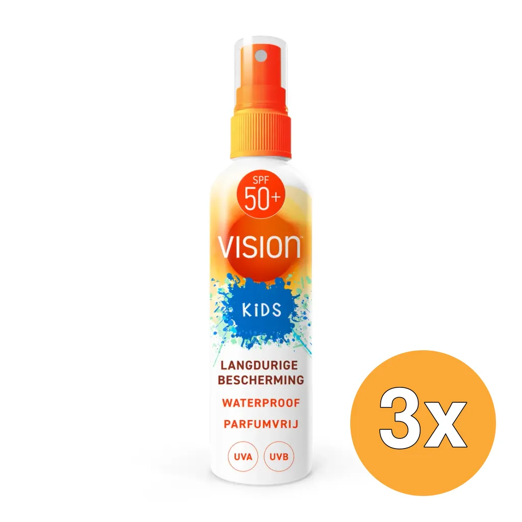 3x Vision Every Day Sun Protection SPF50 Kids Spray (180 ml)