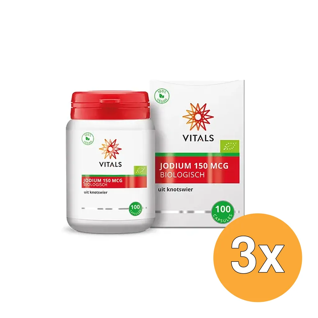 3x Vitals Jodium bio (100 capsules)