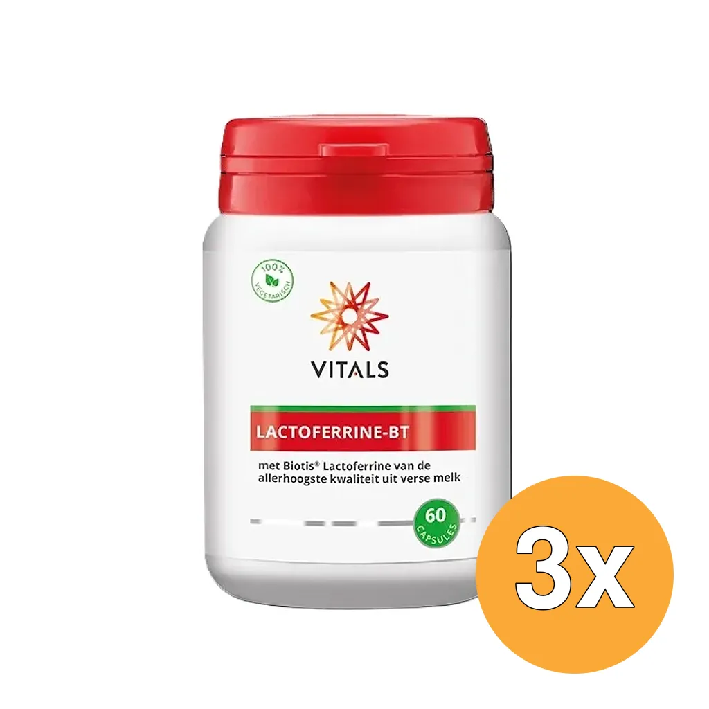 3x Vitals Lactoferrine-BT (60 softgels)