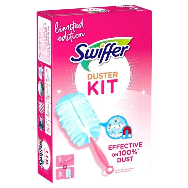 Swiffer Duster Kit Pink Limiterd Edition SK+3 (1 set)