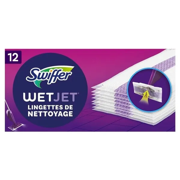 Swiffer WetJet Vloerdoekjes Navul (12 stuks)