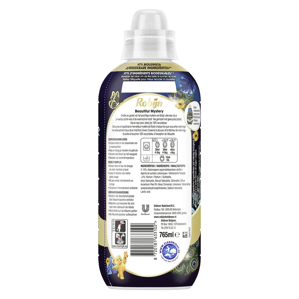 Robijn Wasverzachter - Beautiful Mystery 38 wasbeurten (765 ml)