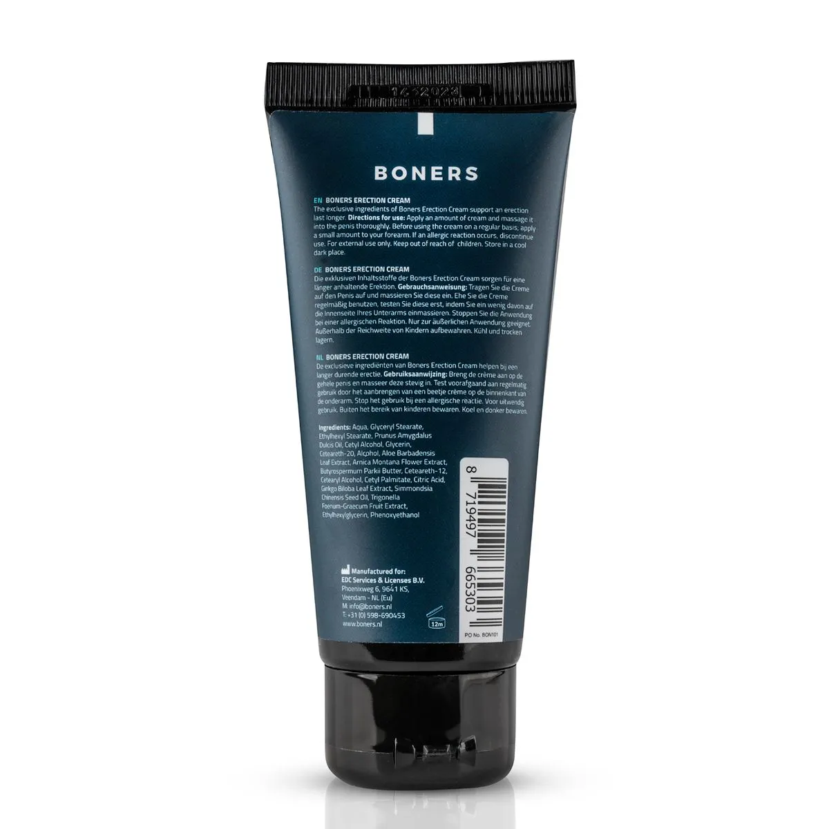 Boners - Erection Cream Wit (100 ml)