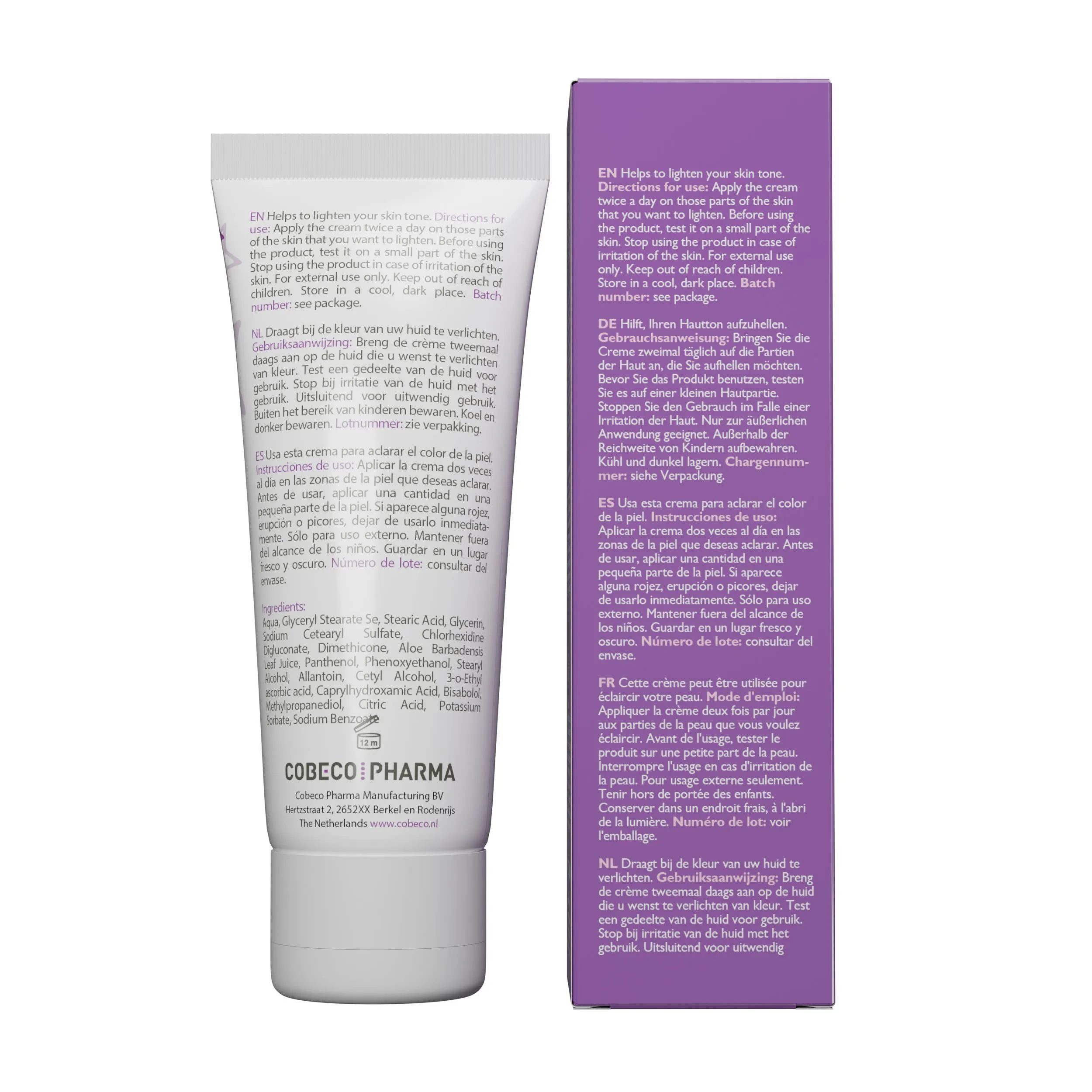 Cobeco Pharma - StarWhite Lightening Cream Transparant (50 ml)