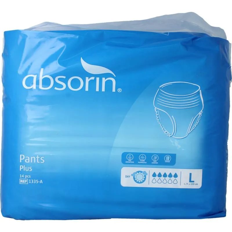 Absorin Pants Plus L (14 stuks)
