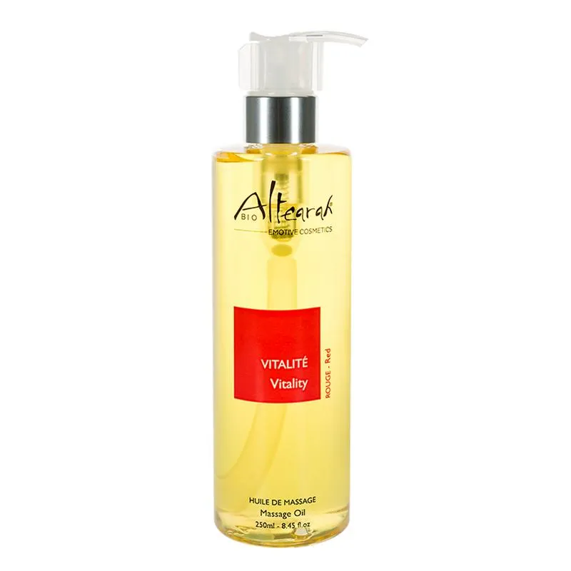 Altearah Massageolie Vitality Red Bio (250 ml)
