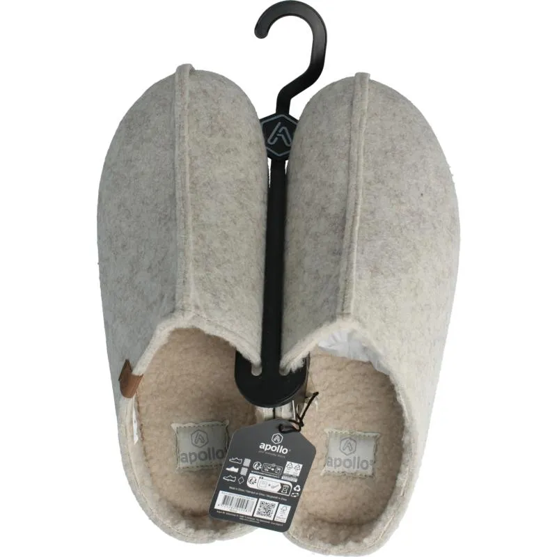 Apollo Zweedse Slof Beige 41/42 Heren (1 paar)