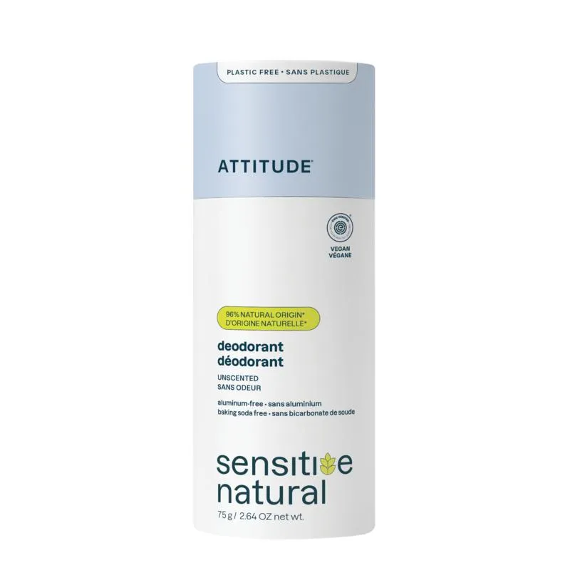Attitude Deodorant Baksoda Vrij Parfumvrij Super Leaves (75 gr)