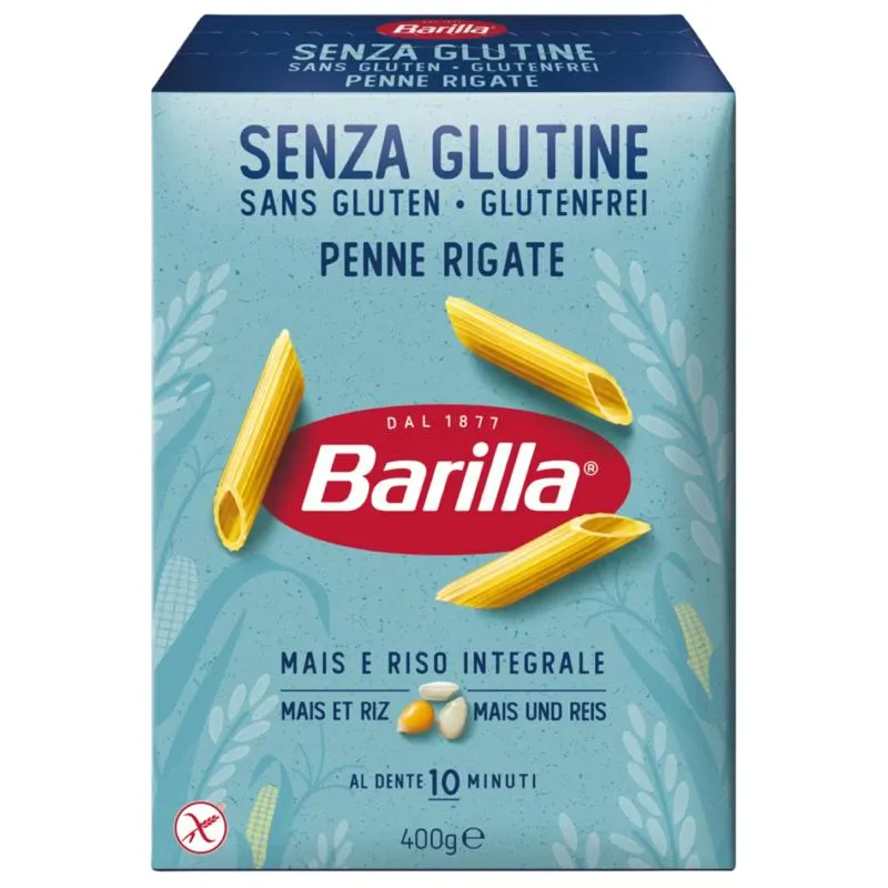 Barilla Penne Rigate Glutenvrij (400 gr)