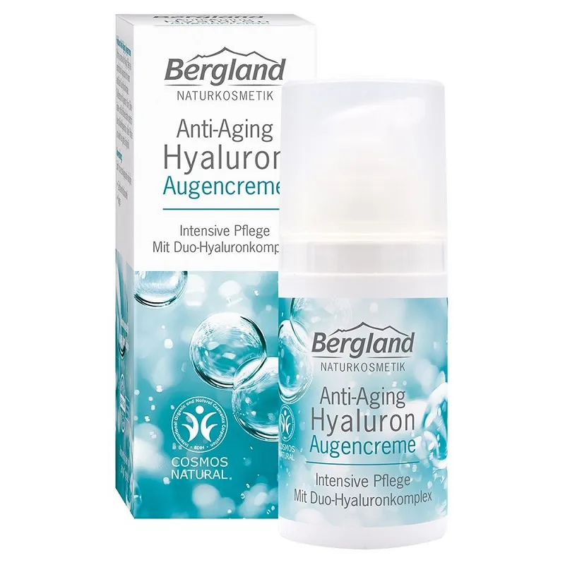 Bergland Hyaluron Anti Aging Oogcreme (15 ml)