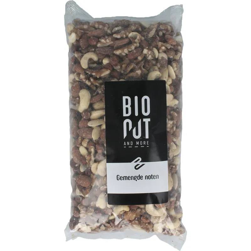 Bionut Gemengde Noten zonder Paranoten Bio (1000 gr)