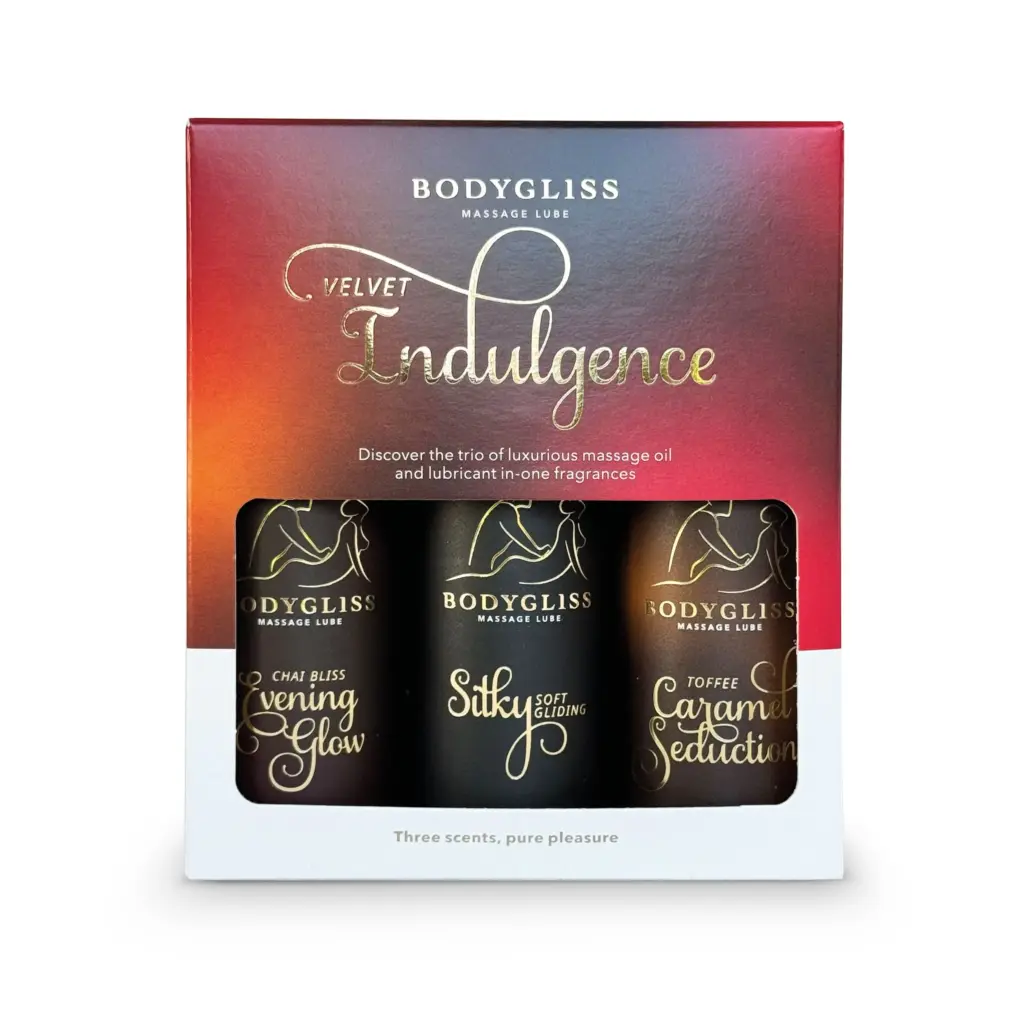 Bodygliss Velvet Indulging Three-pack Travel Edition (150 ml)
