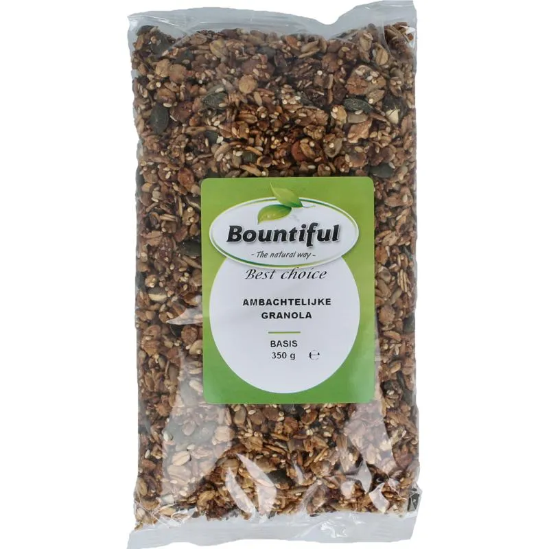 Bountiful Ambachtelijke Granola Basis (350 gr)