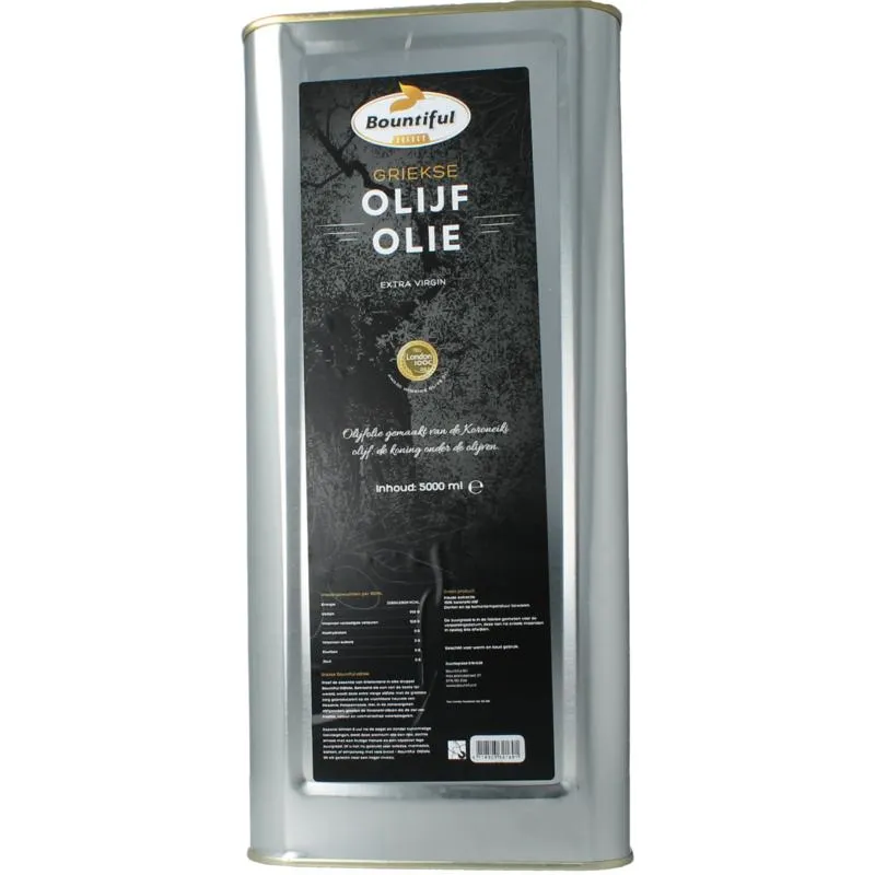 Bountiful Griekse Olijfolie Select Blik (5000 ml)