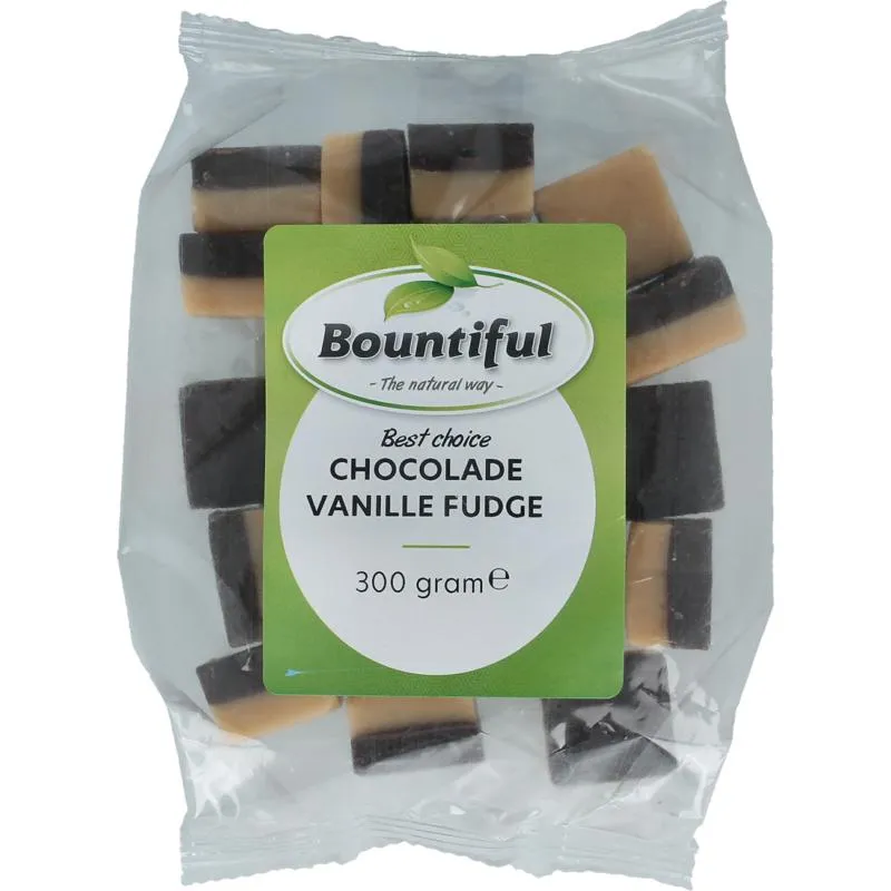 Bountiful Fudge Chocolade Vanille (300 gr)