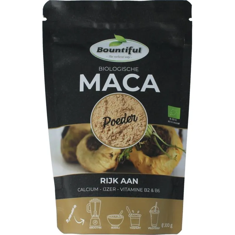 Bountiful Maca Poeder Bio (300 gr)