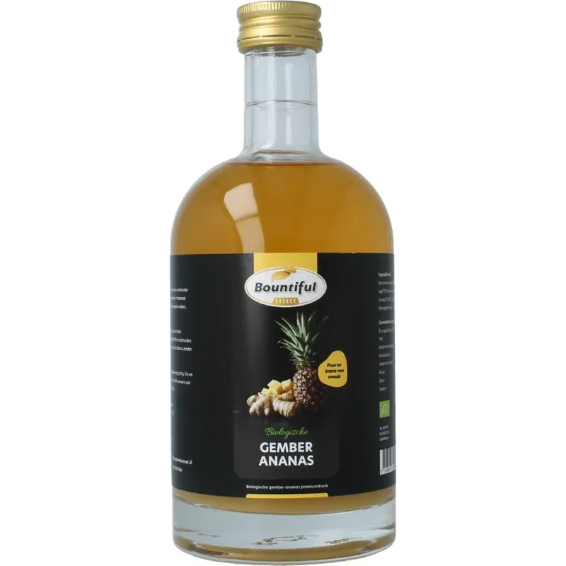 Bountiful Select Gember Sap Ananas Bio (500 ml)