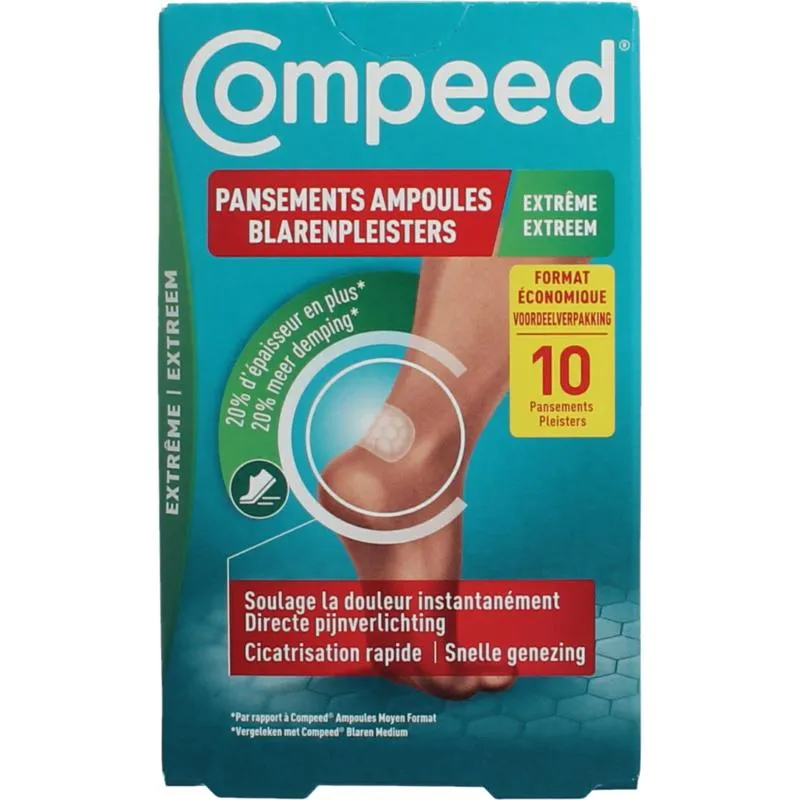 Compeed Blarenpleister Extreem Medium (10 stuks)