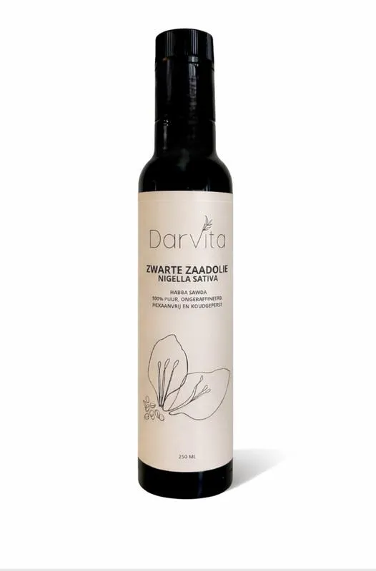 Darvita Zwarte Zaad Olie (250 ml)