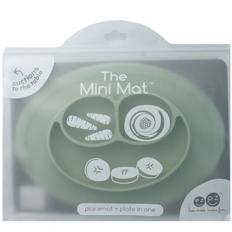 Ezpz Mini Mat Sage (1 stuk)