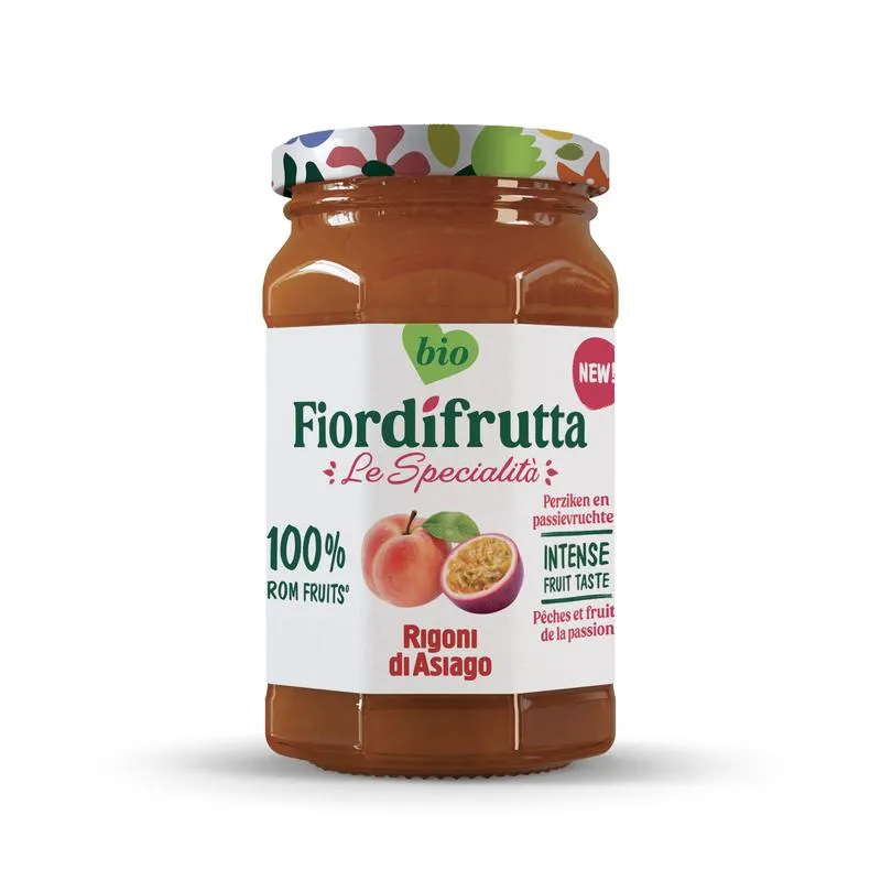 Fiordifrutta Perzik Passievrucht (250 gr)