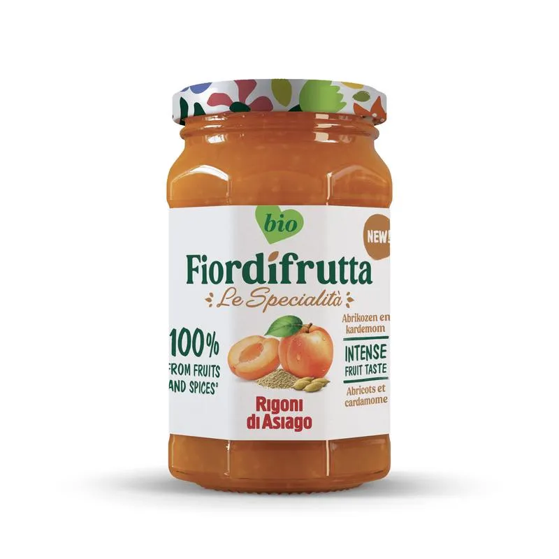 Fiordifrutta Abrikoos Kardemom (250 gr)