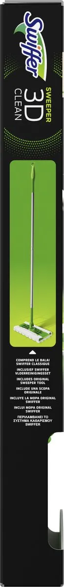 Swiffer Starterkit Vloer 3D Clean + 4X Droge + 2X Nat Doekjes (1 Set)