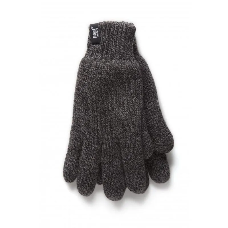 Heat Holders Flat Knit Gloves L/XL Charcoal (1 paar)
