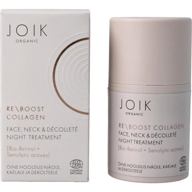 Joik Re-boost Collagen Face & Neck Night Treatment (50 ml)