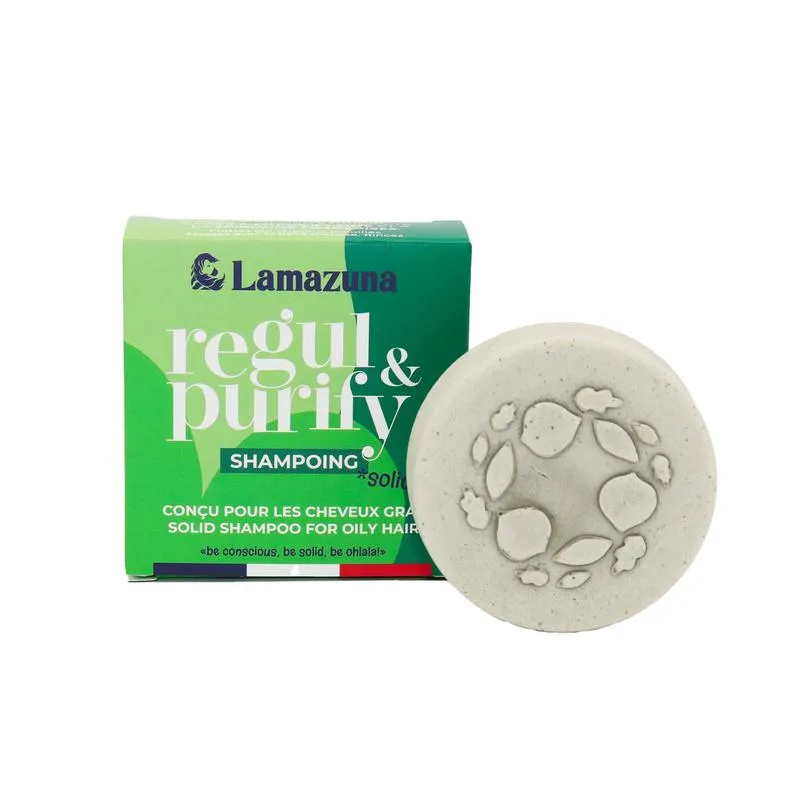 Lamazuna Shampoo Bar Oily Hair Regul & Purify (60 gr)