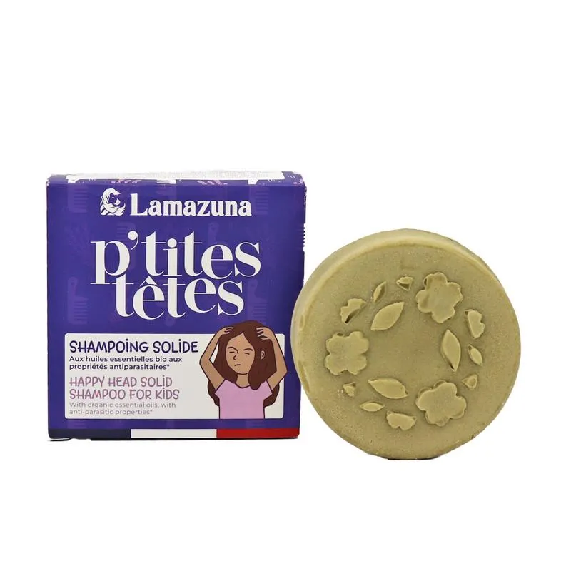 Lamazuna Shampoo Bar For Kids - Happy Head (70 gr)