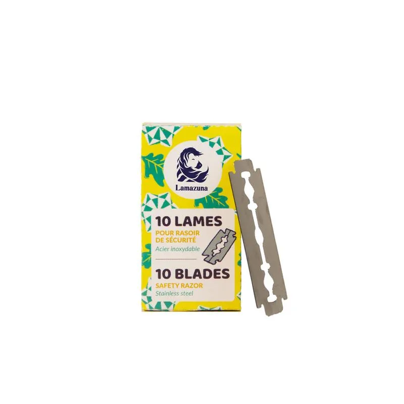 Lamazuna Replacement Blades For Safety Razor (10 stuks)