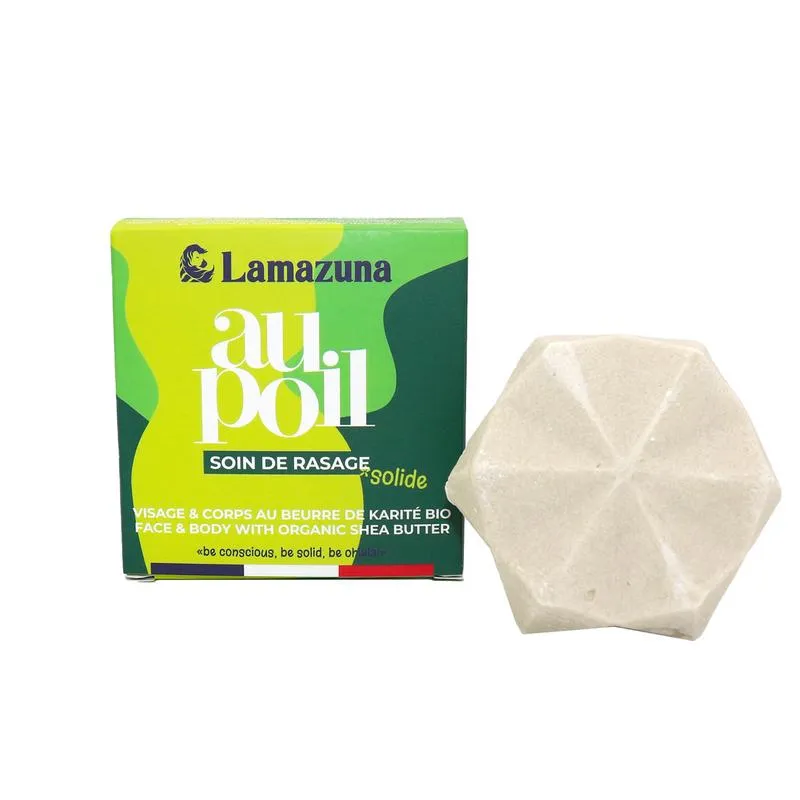 Lamazuna Shaving Bar Lemon & Green Tea (70 gr)