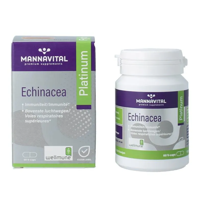 Mannavital Echinacea Platinum (60 vega capsules)