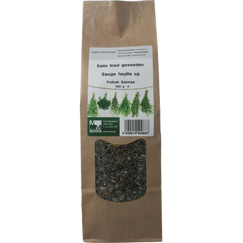 Marma Salie Blad Gesneden (100 gr)