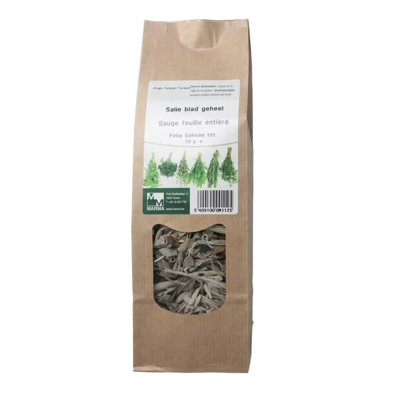 Marma Salie Blad Geheel (70 gr)