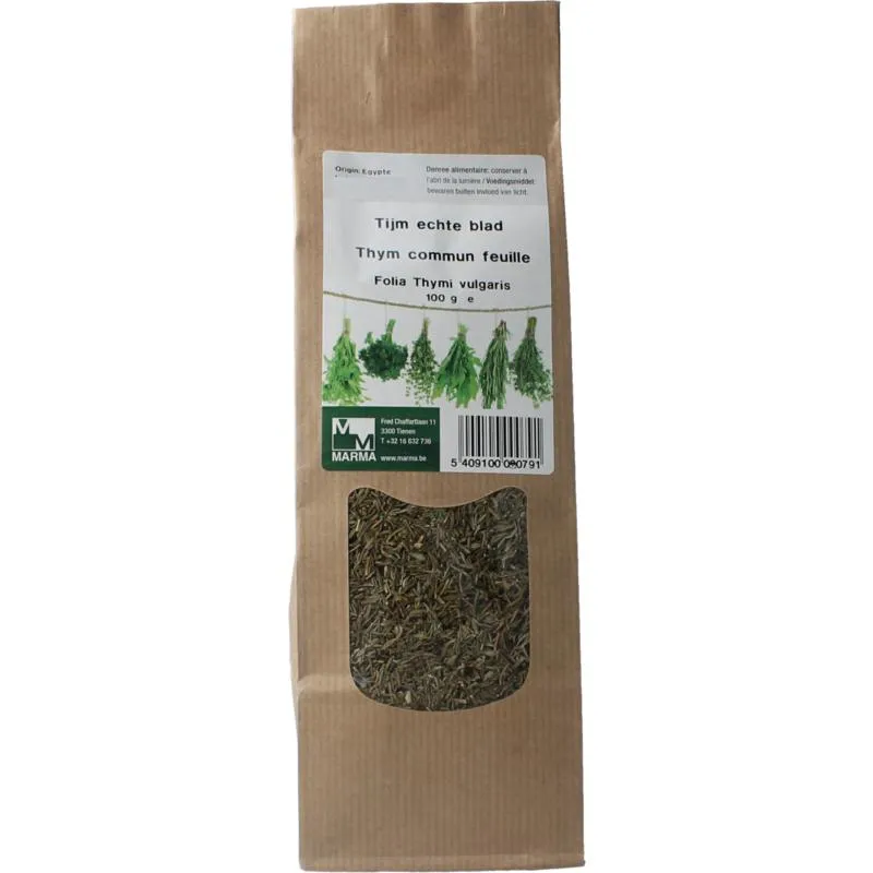 Marma Tijm Echte Blad (100 gr)