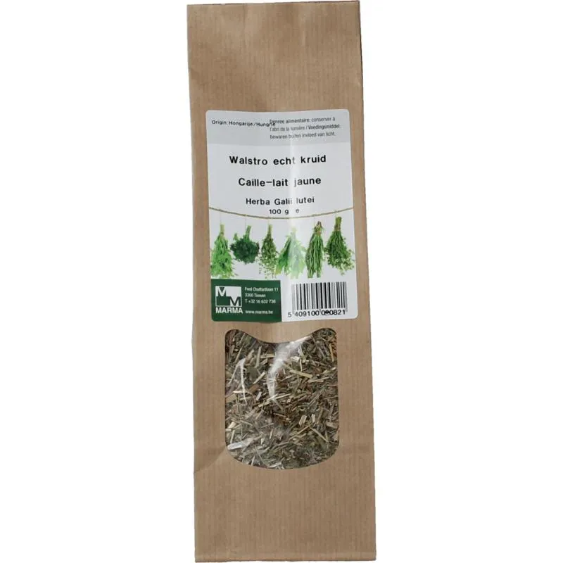 Marma Walstro Echt Kruid (100 gr)