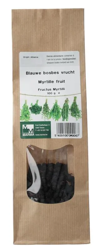 Marma Blauwe Bosbes Vrucht (100 gr)
