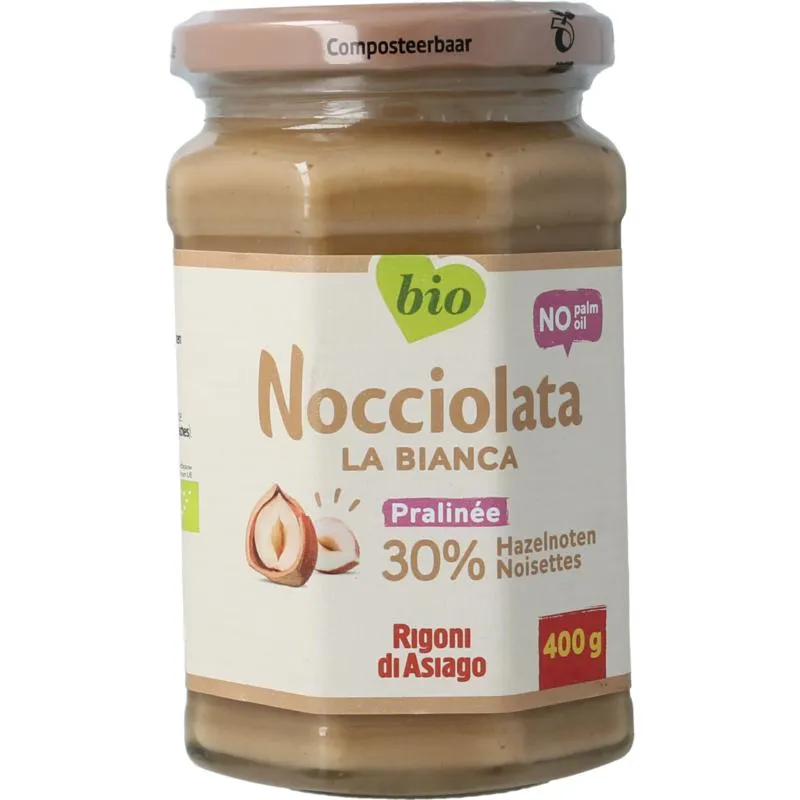 Nocciolata Nicciolata Bianca Bio (400 gr)