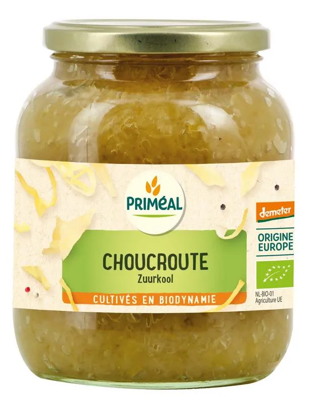 Primeal Zuurkool Demeter Bio (680 gr)