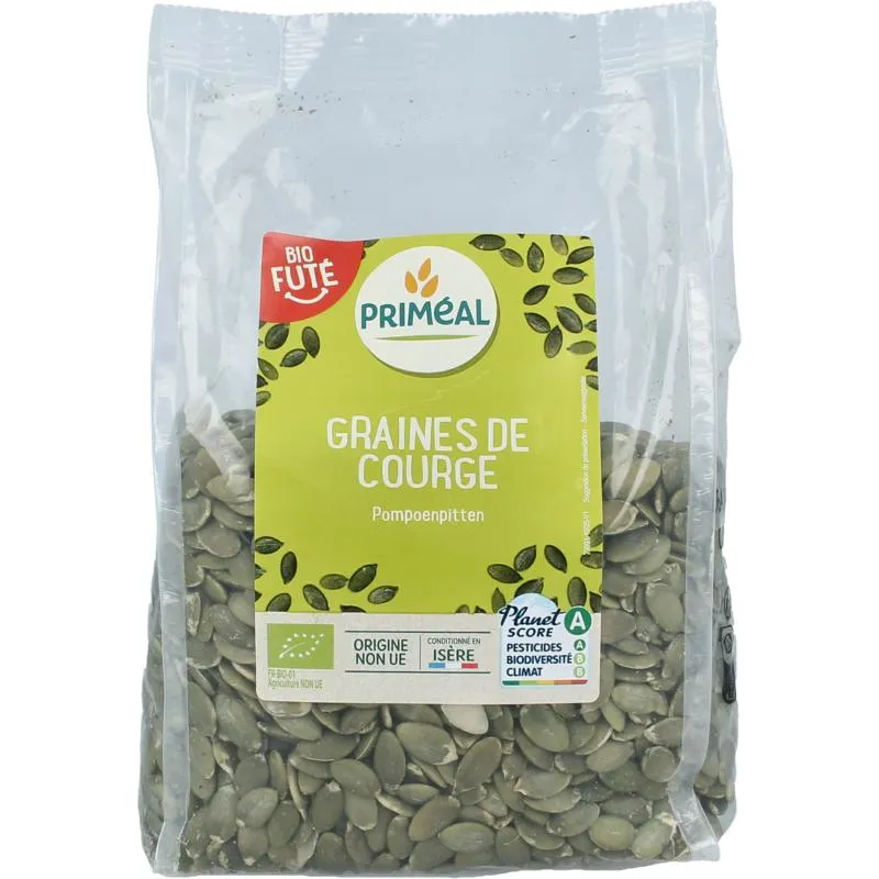 Primeal Pompoenpitten Bio (500 gr)
