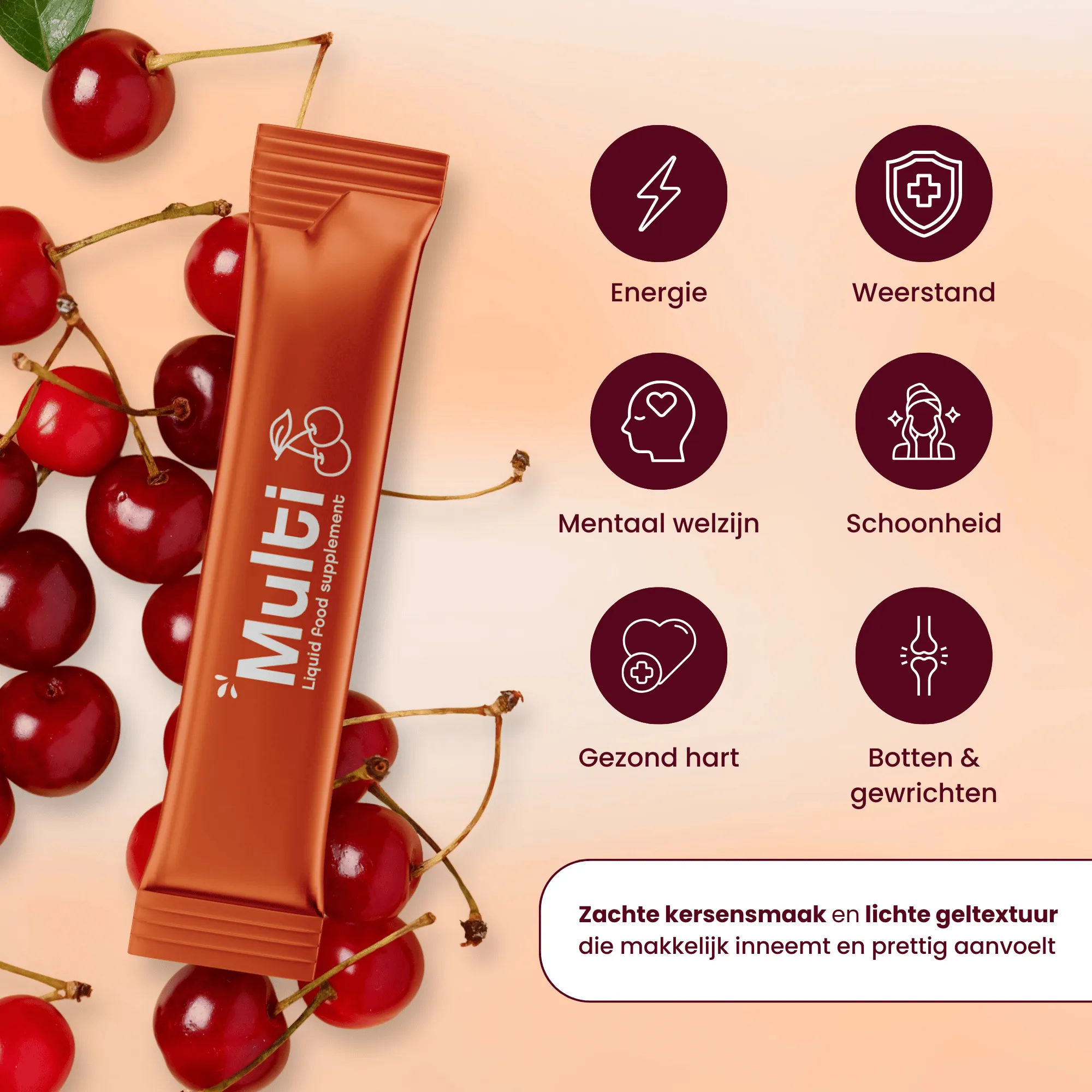 Purasana Multivit Liquid Gelstick 10ml (15 stuks) - image 5