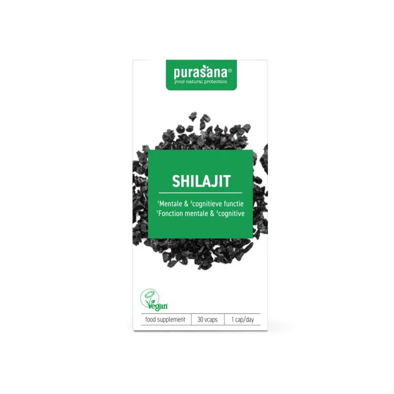 Purasana Shilajit 500mg Vegan (30 vega capsules)