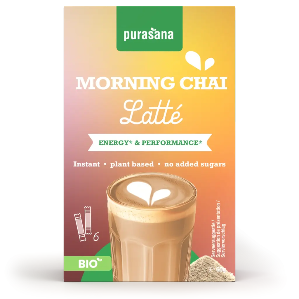 Purasana Instant Morning Chai Latte 6x10g Bio (60 gr)