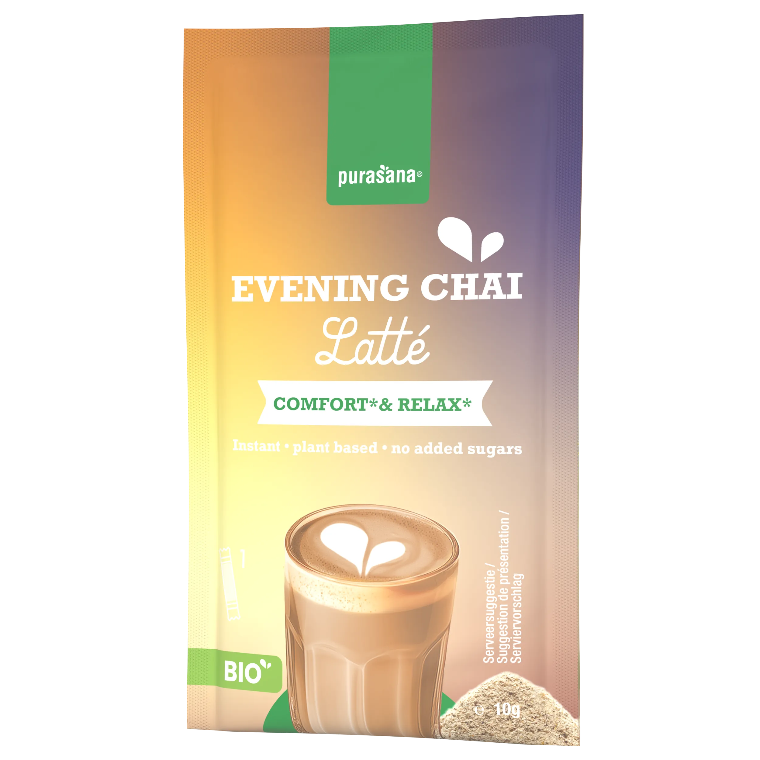 Purasana Instant Evening Chai Latte 6x10g Bio (60 gr) - image 7