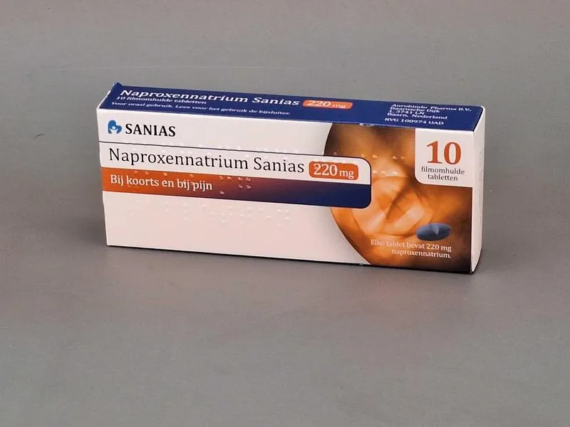 Sanias Naproxennatrium 220mg (10 tabletten)
