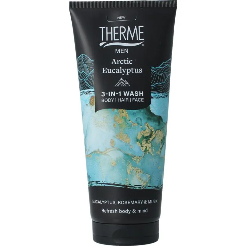 Therme Arctic Eucalyptus 3-in-1 Wash (200 ml)